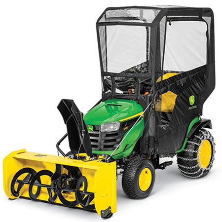 john deere s120 snowblower attachment